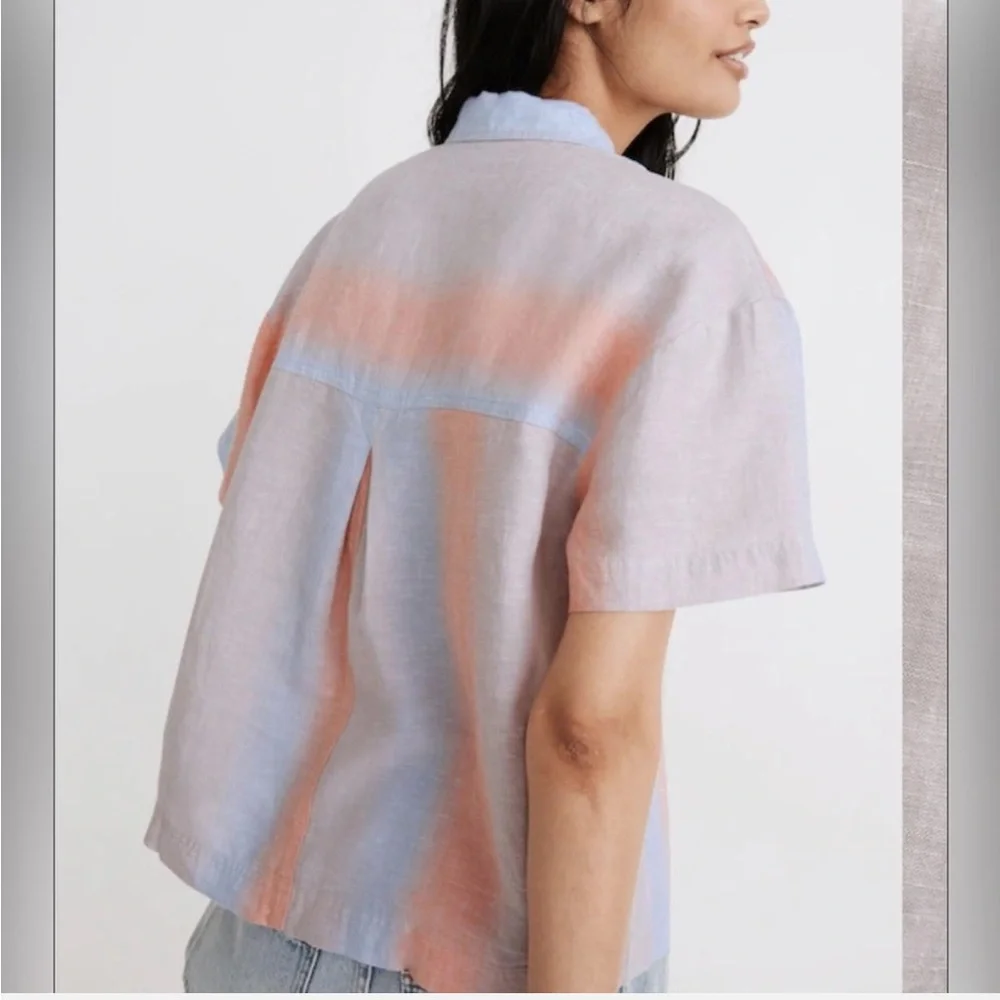 Madewell Beachside Linen Top - Picture 2 of 5